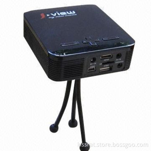 AVY-RJ8080 Android Pocket/Mini Portable DLP Projector with Stand and Wi-Fi